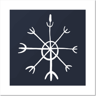 Viking symbol Posters and Art